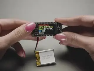 Adafruit Esp32-S3 Reverse Tft Feather - 4Mb Flash, 2Mb Psram, Stemma Qt 1