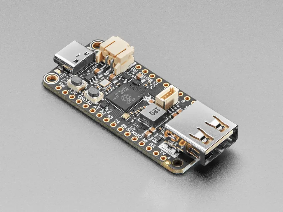 Adafruit Feather Rp2040 With Usb Type A Host 1