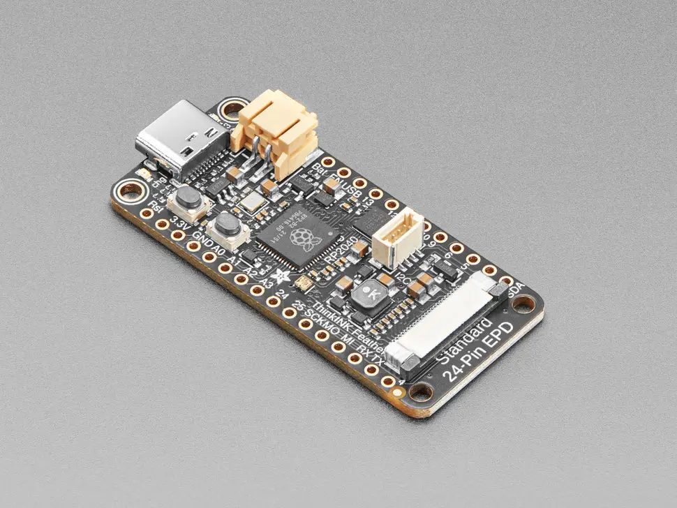 Adafruit Rp2040 Feather Thinkink For 24-Pin E-Paper Displays - Stemma Qt 1