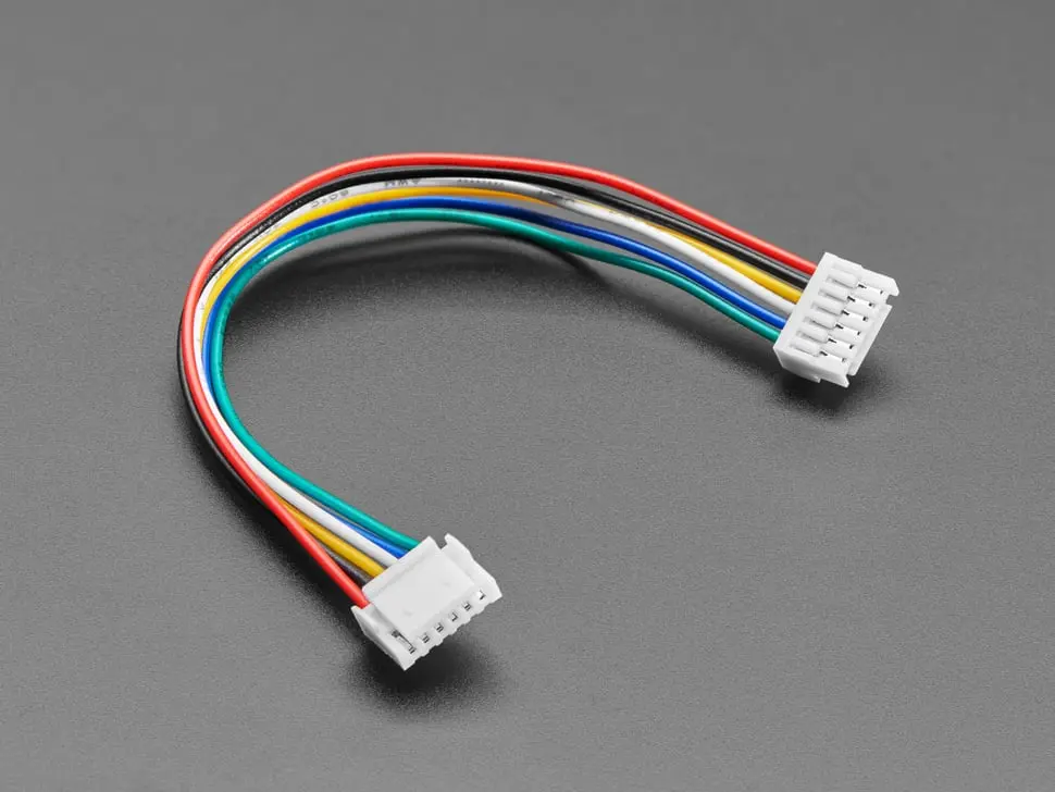 Jst Gh 1.25Mm Pitch 6 Pin Cable - 100Mm Long 1