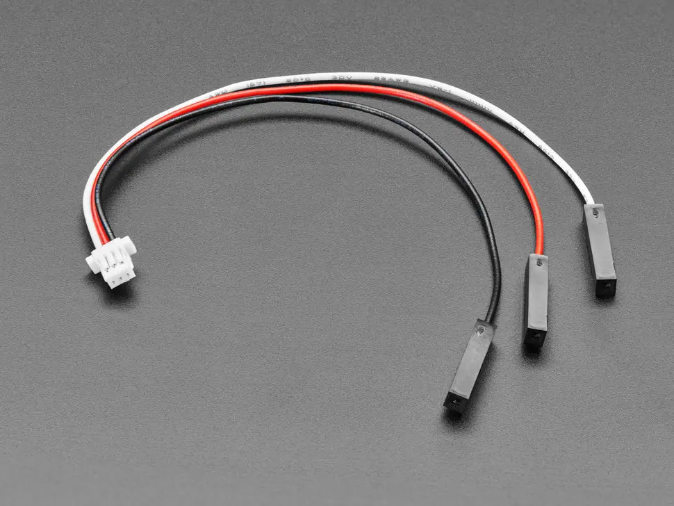 Jst Sh 1Mm Pitch 3 Pin To Socket Headers Cable - 100Mm Long 1