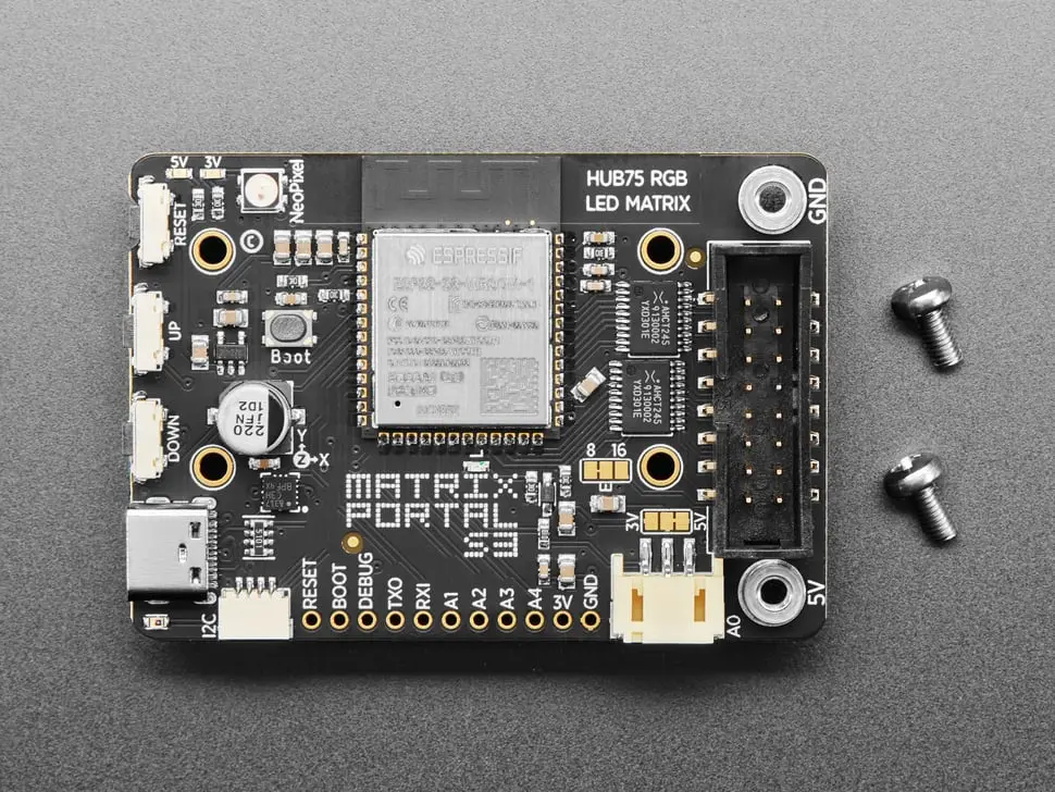 Adafruit Matrix Portal S3 Circuitpython Powered Internet Display 1