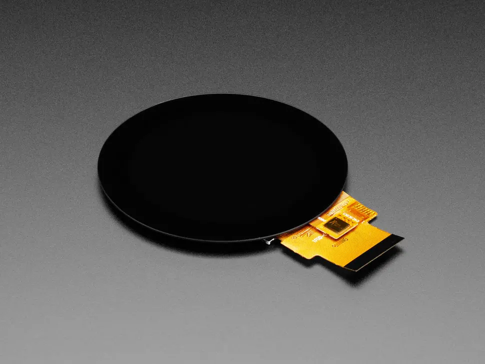 Round Rgb 666 Ttl Tft Display - 2.1" 480X480 - Capacitive Touch - Tl021wvc02ct-B1323 1