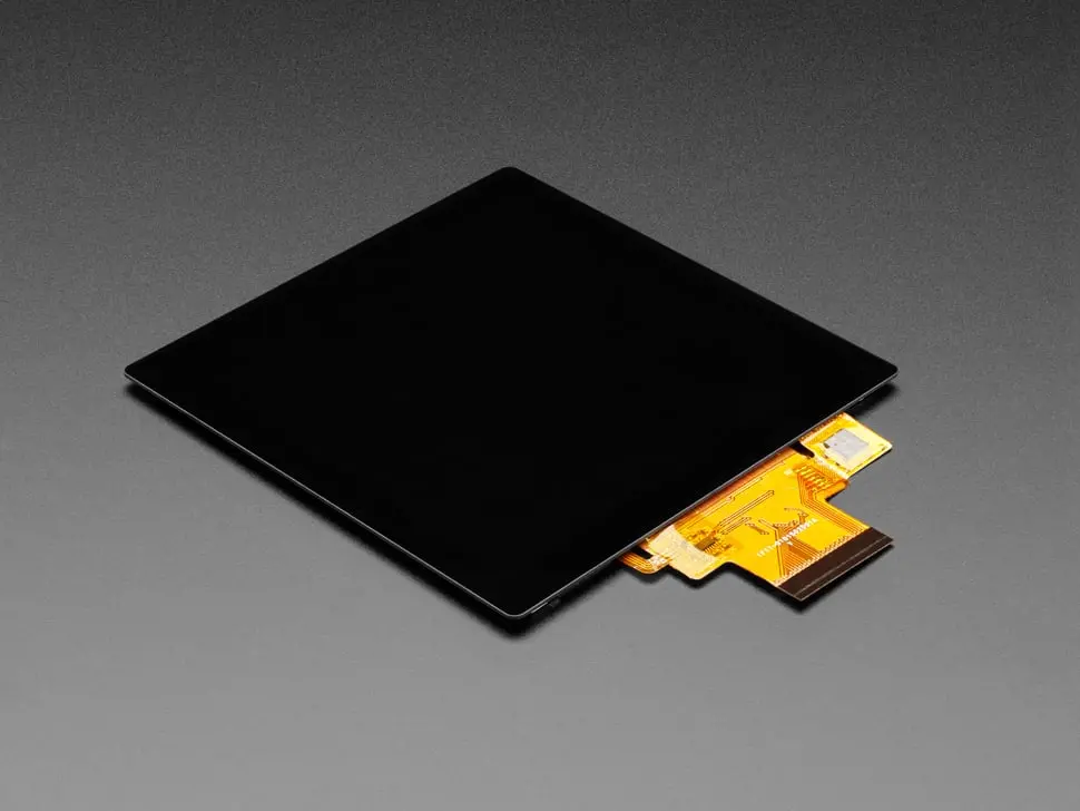 Square 4" 720X720 Rgb Ttl Tft Display With Capacitive Touch - Tl040hds20ct-B1502a 1