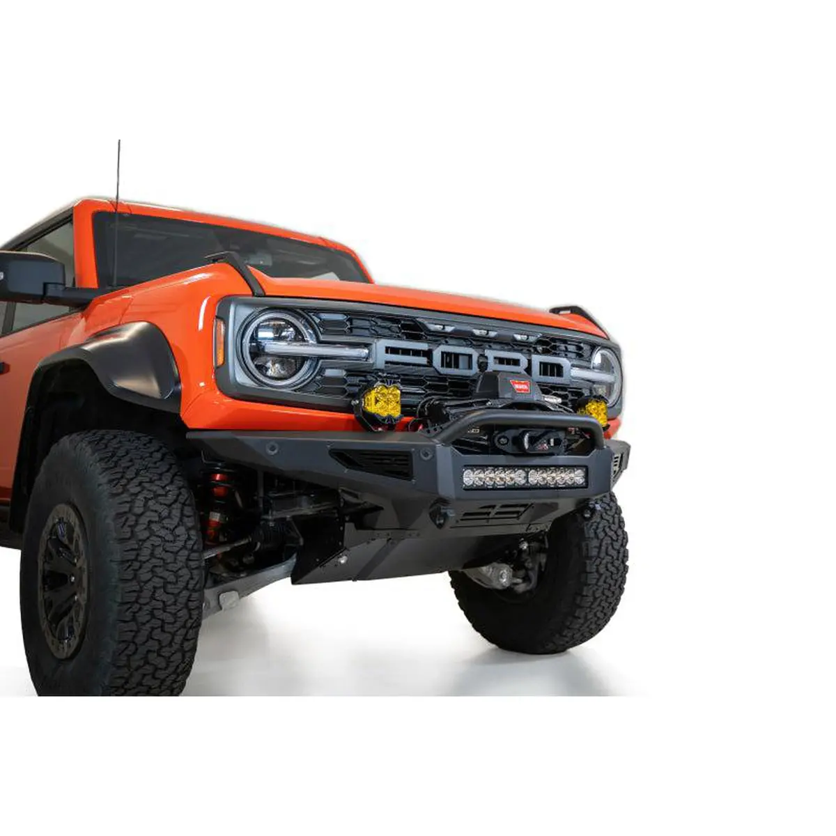 Addictive Desert Designs Rock Fighter Front Bumper For 2022+ Ford Bronco Raptor | F260181060103 1
