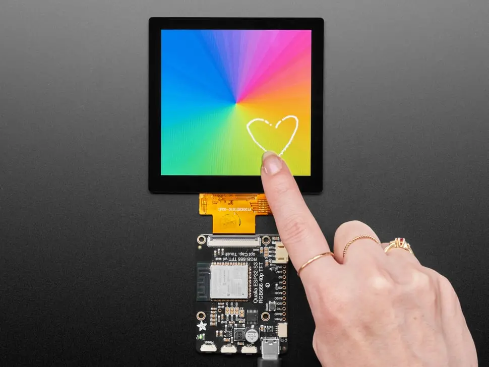 Square Rgb Ttl Tft Display - 4" 480X480 - With Capacitive Touch - Tl040wvs03ct 1