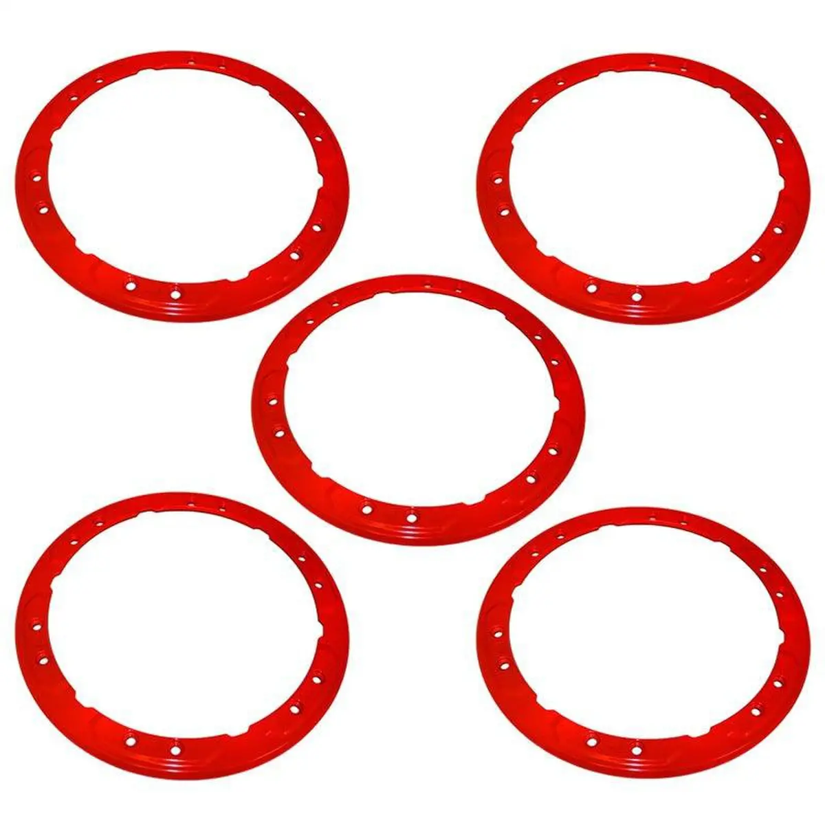 Ford Performance 2021+ Ford Bronco Functional Bead Lock Ring Kit - Red | M-1021K-Blr 1