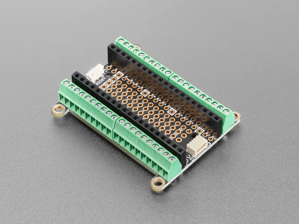 Adafruit Terminal Picowbell For Pico With Pre-Soldered Sockets - Reset Button & Stemma Qt 1