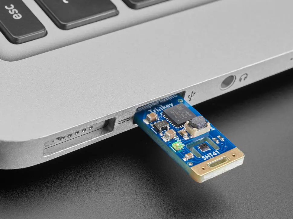 Adafruit Sht41 Trinkey Usb Temperature And Humidity Sensor 1