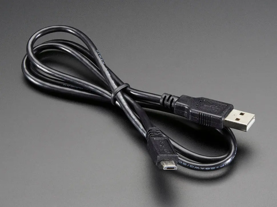 Usb Cable - Usb A To Micro-B - 3 Foot Long 1