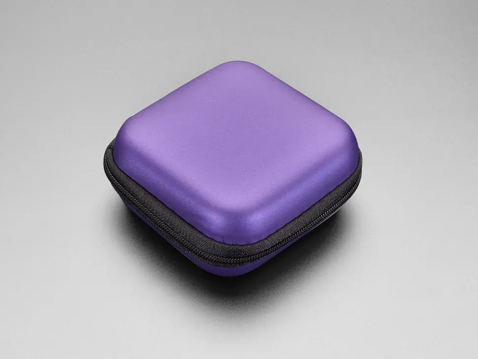 Square Maker-Friendly Zipper Case - Purple 1