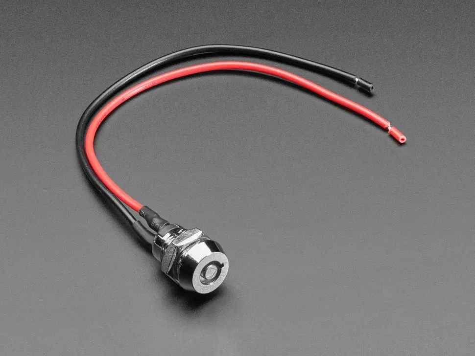 Momentary On/Off Round Key Lock Switch - 12Mm Diameter 1