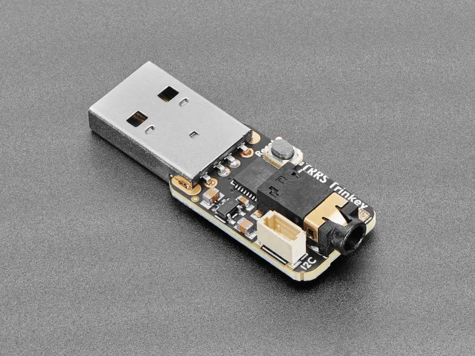 Adafruit Trrs Trinkey Usb Key For Assistive Technology 1
