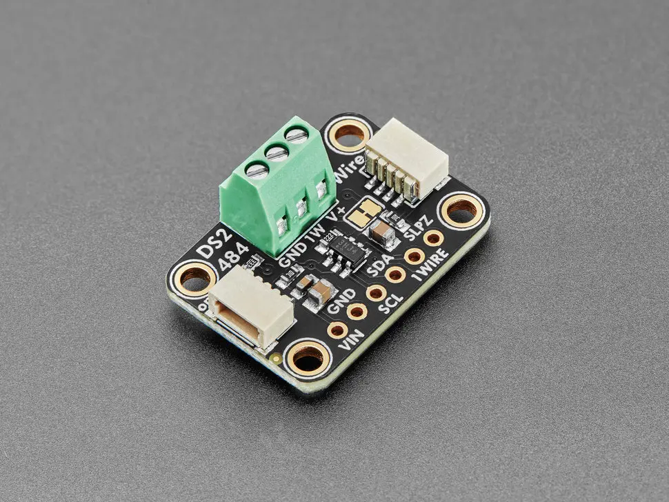 Adafruit Ds2484 I2c To 1-Wire Bus Adapter Breakout - Stemma Qt / Qwiic Jst Sh 1Mm 1