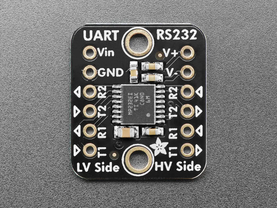 Adafruit Rs232 Pal - Two Channel Uart To Rs-232 Level Shifters - Max3232e 1