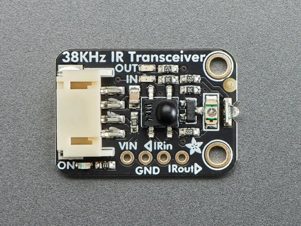 Adafruit Infrared Ir Remote Transceiver - Stemma Jst Ph 2Mm - 940Nm Emitter + 38Khz Receiver 1