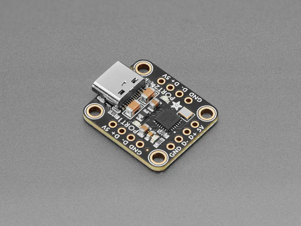 Adafruit Ch334f Mini 2-Port Usb Hub Breakout 1