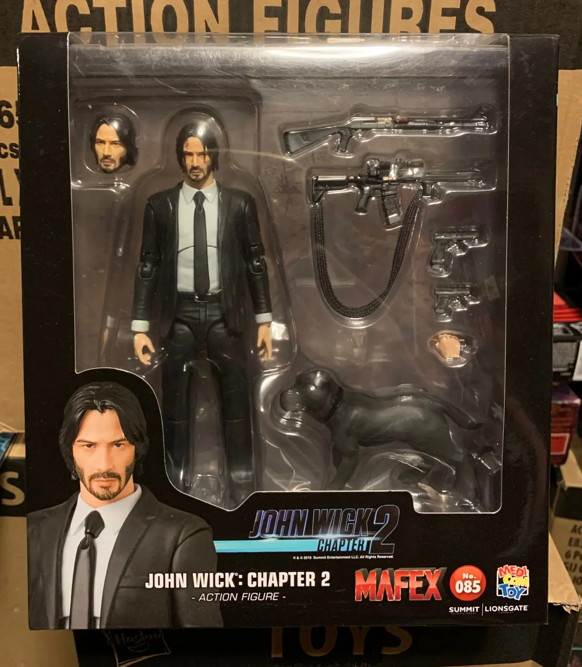 (Open Box) Mafex John Wick Chapter 2 Figure 1