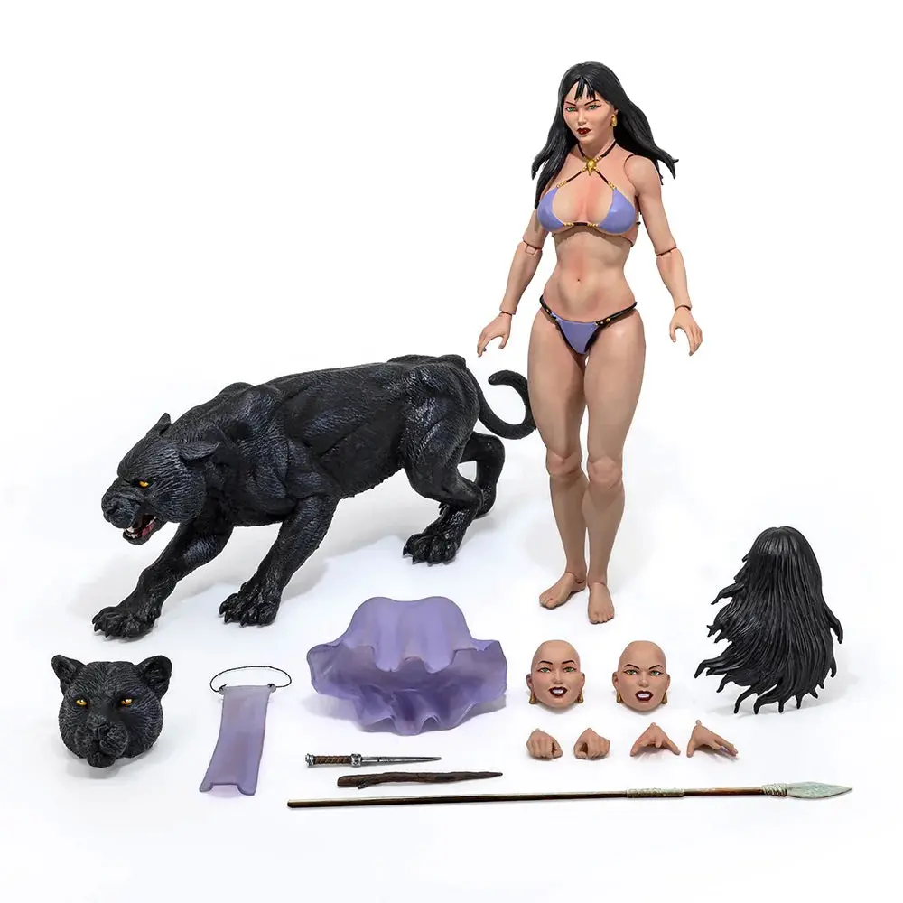 Frazetta Fire & Ice Teegra 1/12 Scale Action Figure 1