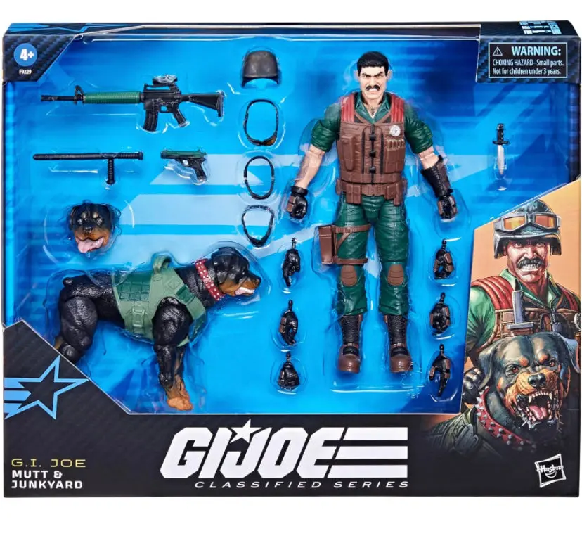 Gi Joe Classified Mutt & Junkyard Deluxe Set 6-Inch Figures 1
