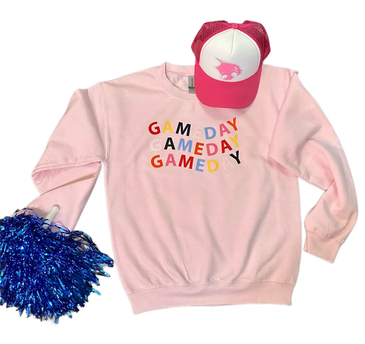 Pink Game Day Sweatshirt 5