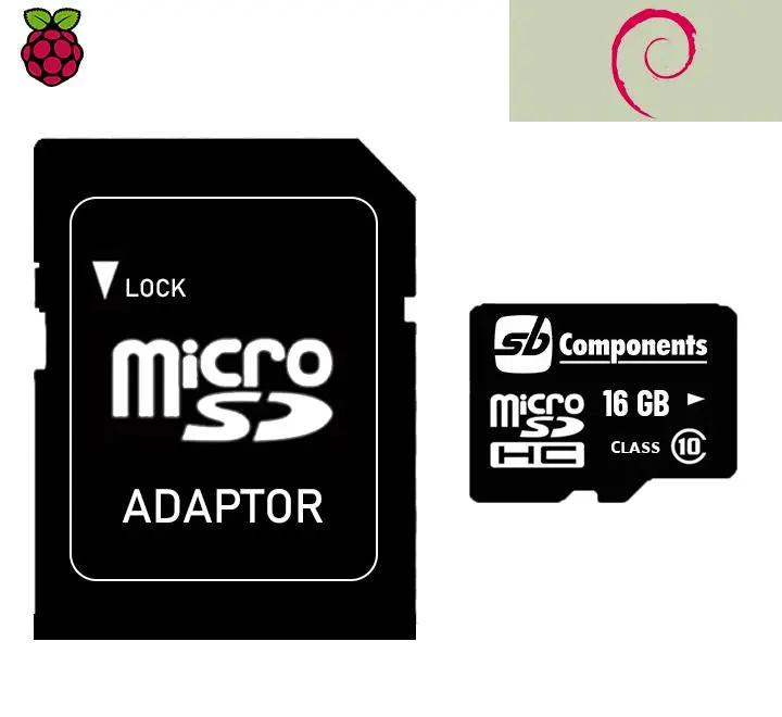 Raspbian Pre-Loaded Microsd Card 1