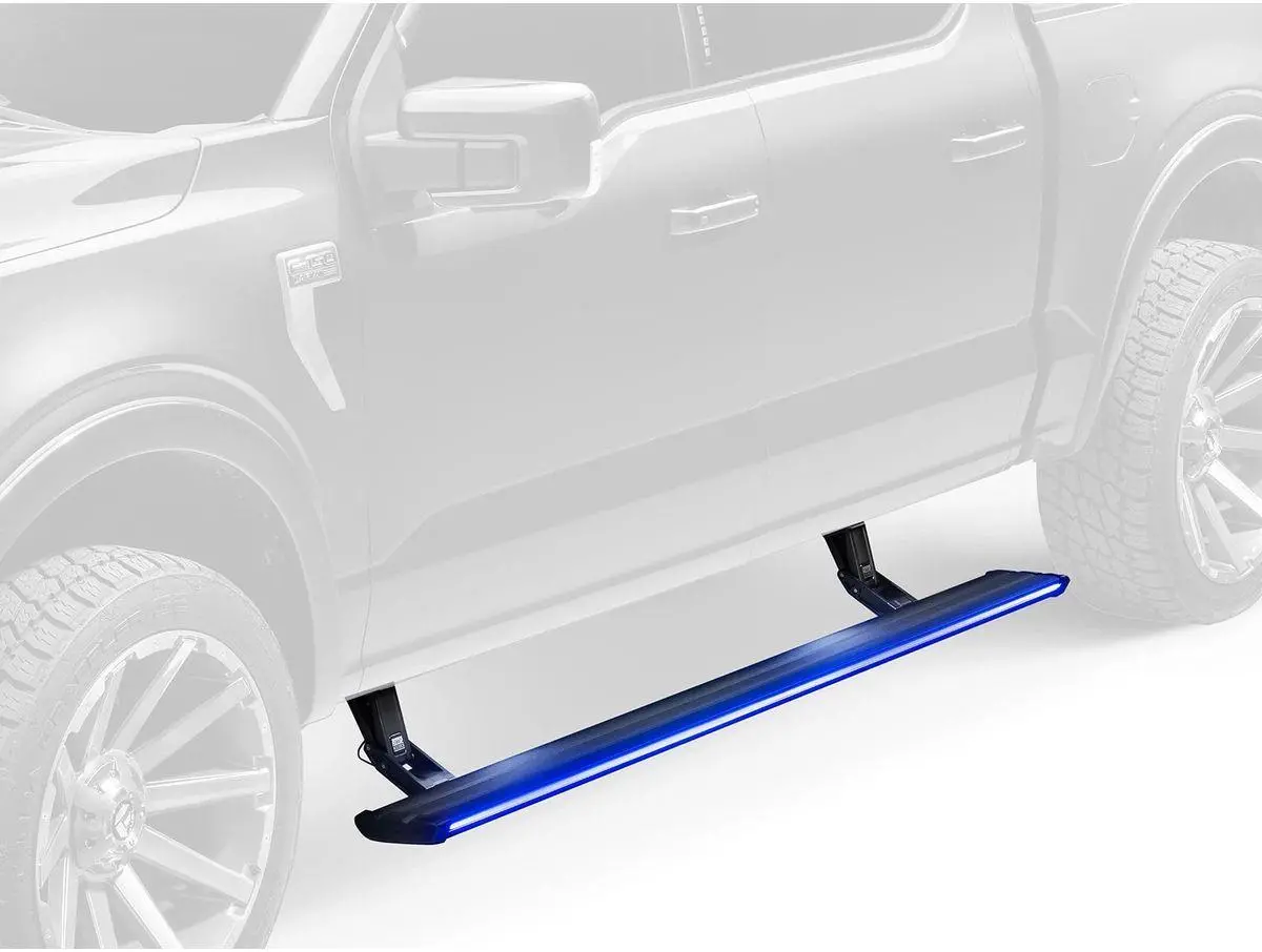 Amp Research Powerstep Vision 21-24 Ford Bronco 4Dr / 19-23 Ford Ranger | 96140-01A 1