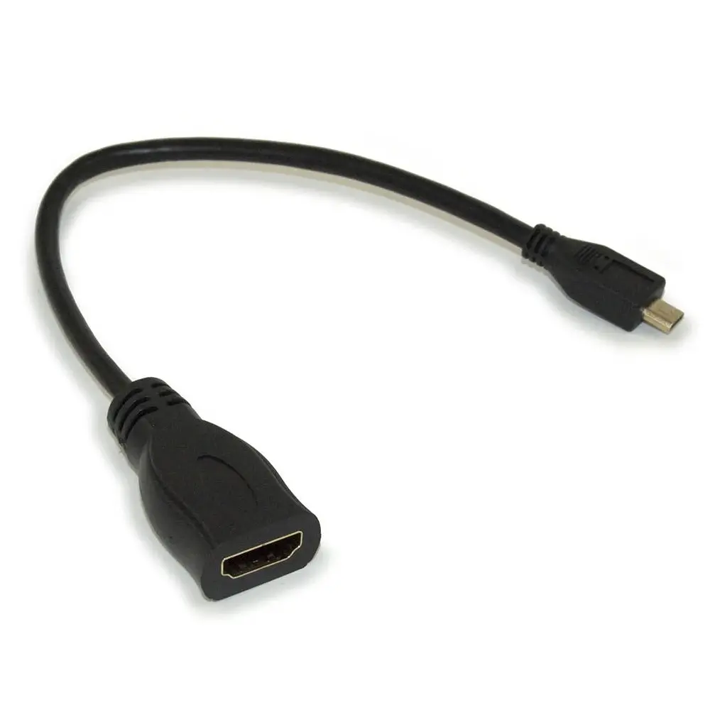 Micro Hdmi To Hdmi Adapter Cable, 160Mm 1