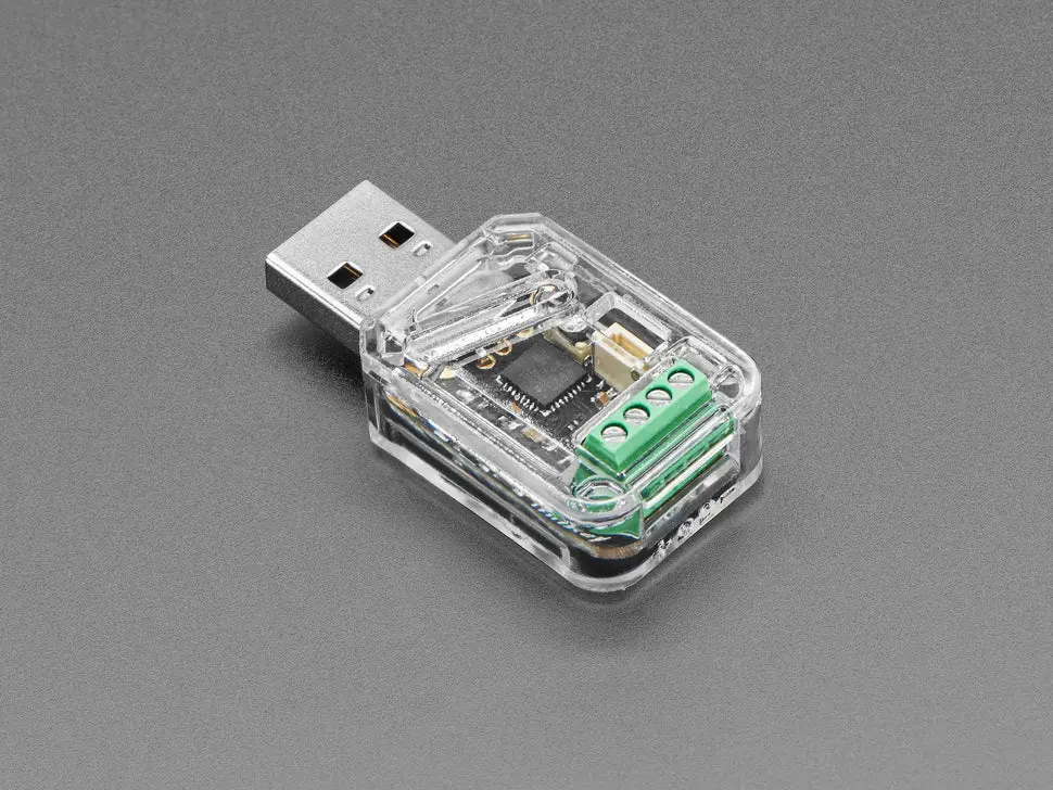 Clear Snap-On Enclosure For Adafruit Pixel Trinkey 1