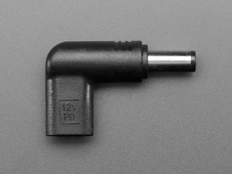 Usb Type C Pd To 5.5Mm/2.1Mm Barrel Jack Adapter - 12V 1