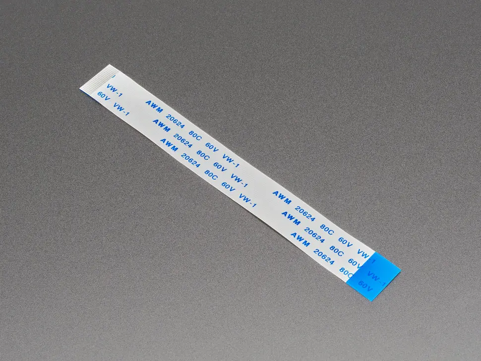 22-Pin 0.5Mm Pitch Fpc Flex Cable For Dsi Csi Or Hstx - 10Cm 1