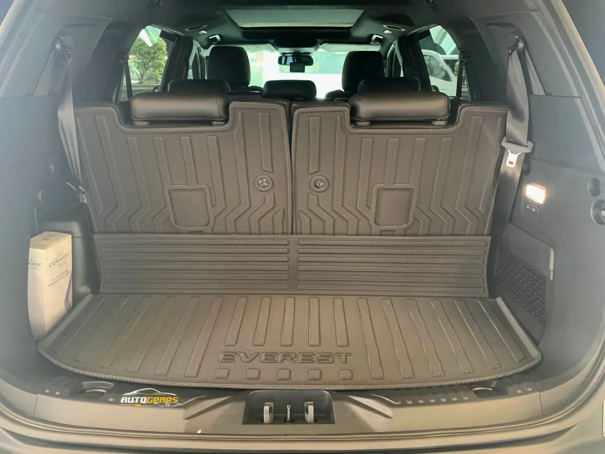 Ford Everest (2023 - 2026) Trunk Tray | Cargo Tray With Backseat Cover 1