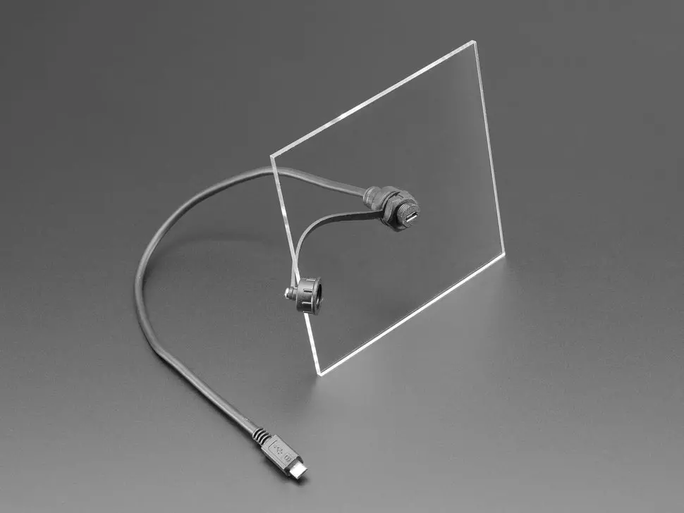 Usb Micro B Small Round Panel Mount Extension Usb Cable 1