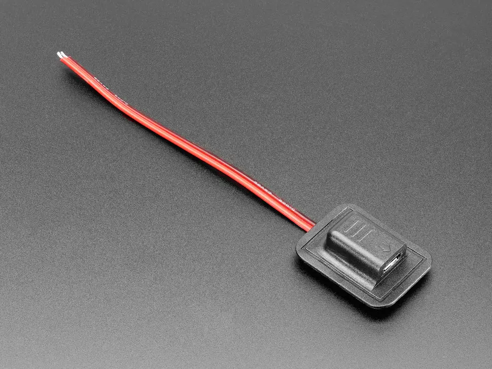 Sewable Usb Micro B Power Jack Connector 1