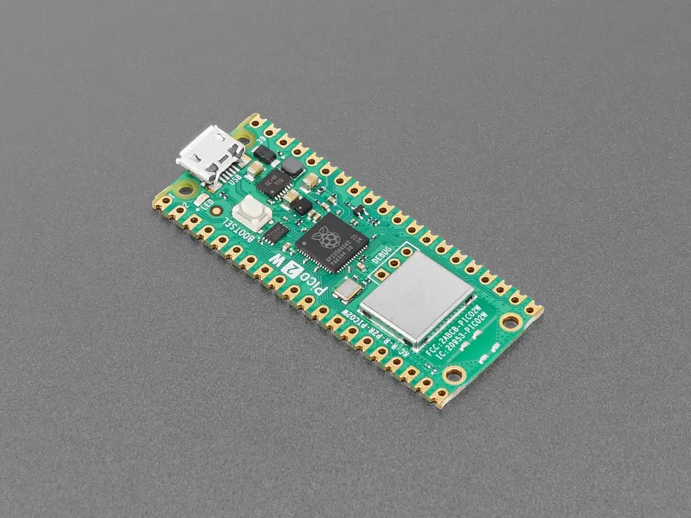 Raspberry Pi Pico 2W Wireless Microcontroller 1