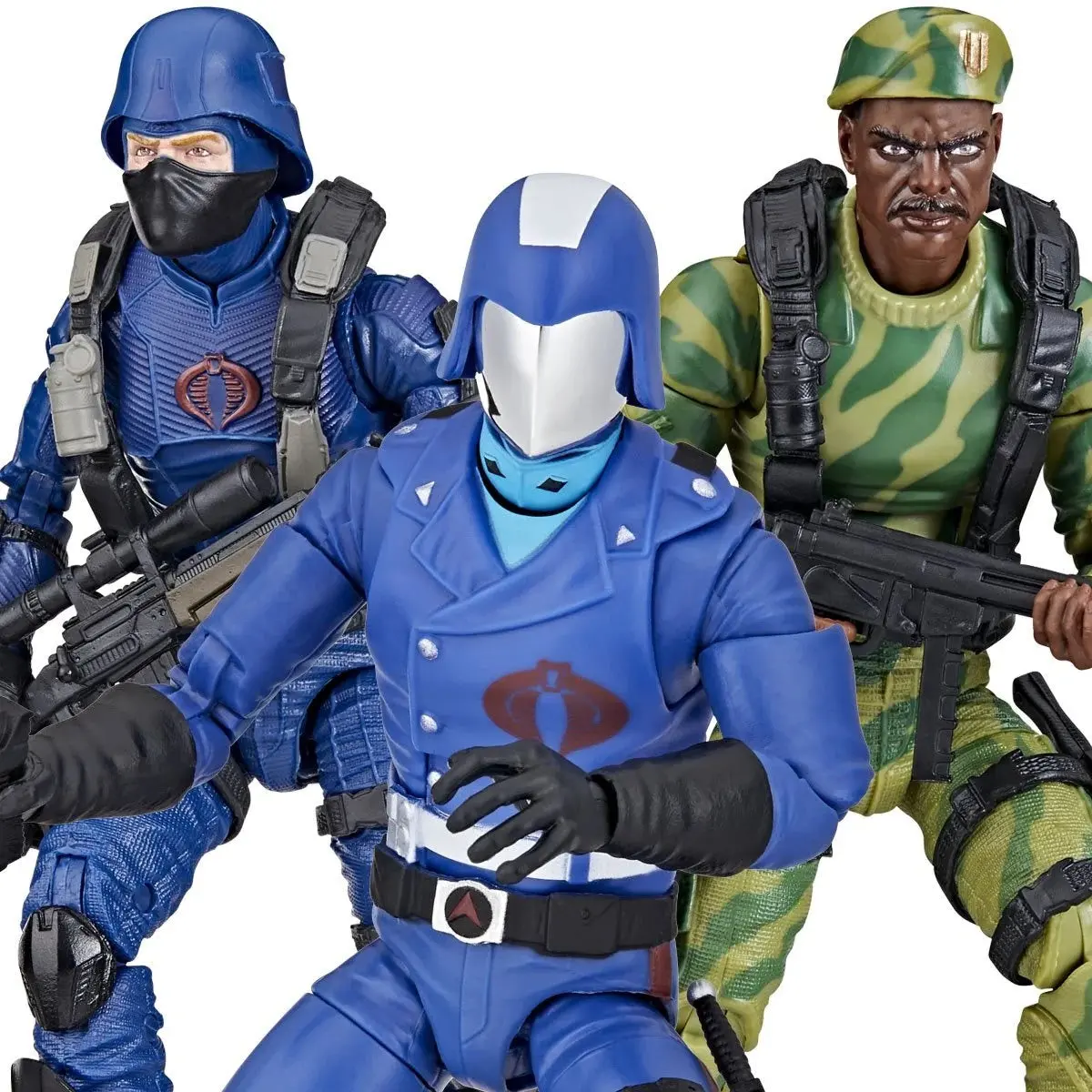 Shipping Soon - Gi Joe Retro Wave (Stalker, Cobra Commander, Cobra Trooper) 6-Inch Figures 1