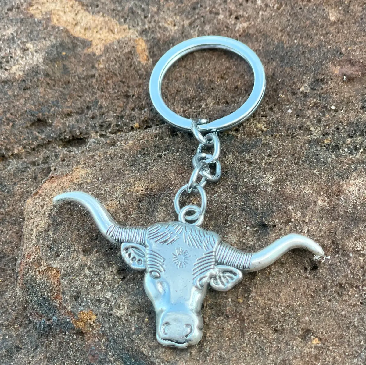 Western Steer Key Rings 1