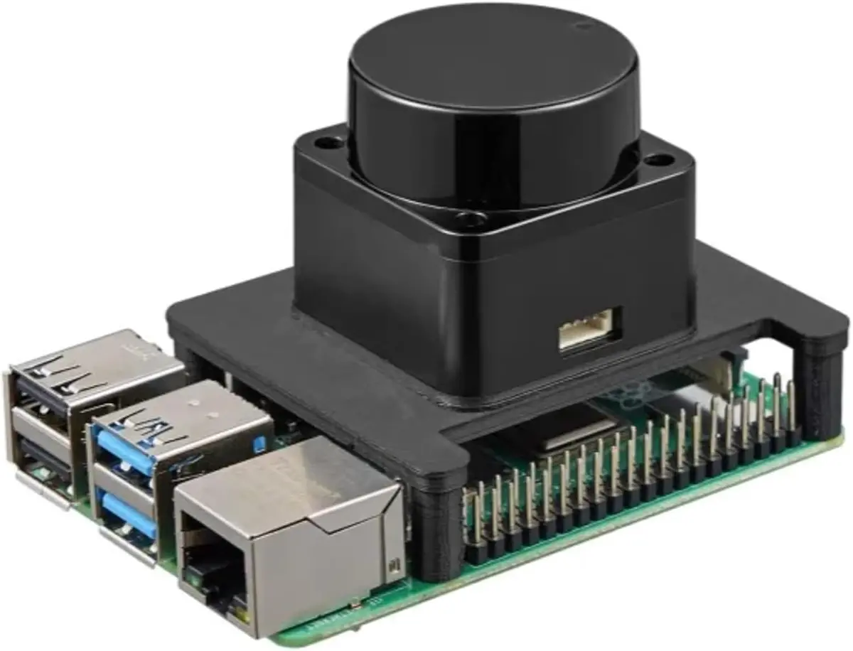 Lidar Ld06 Module With Bracket Compatible For Raspberry Pi, Jetson Nano Computer Board Kit 1