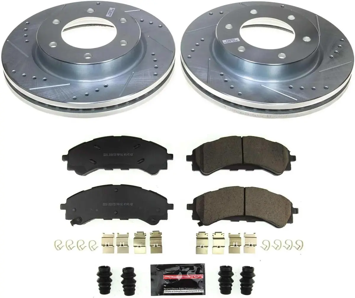 Power Stop Front Z23 Evolution Brake Kit 21-24 Ford Bronco / 19-24 Ford Ranger | K8413 1