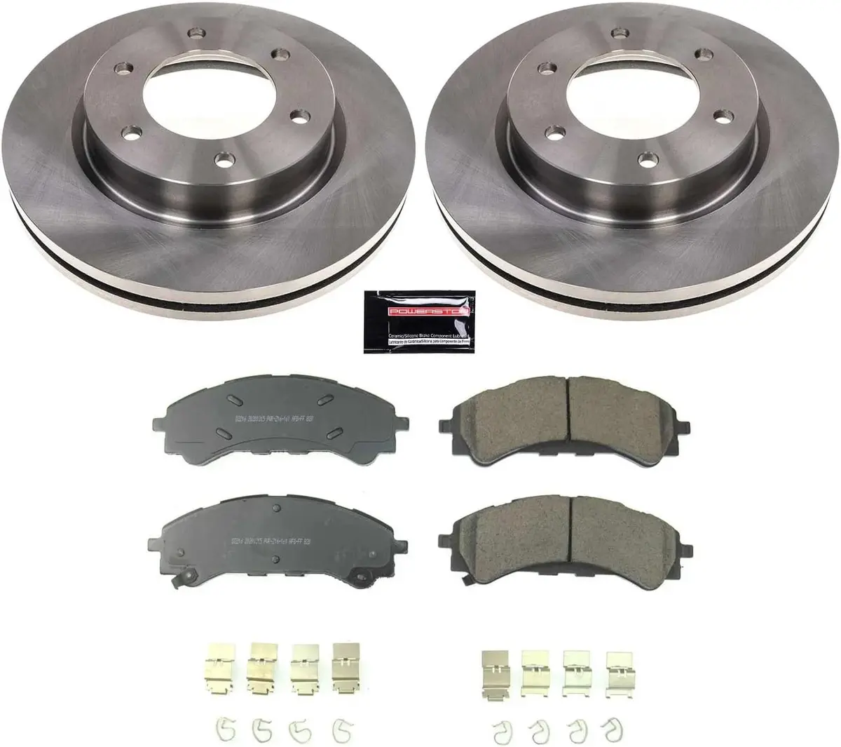 Power Stop Oe Stock Replacement Brake Pad And Rotor Kit 21-24 Ford Bronco | Koe8413 1