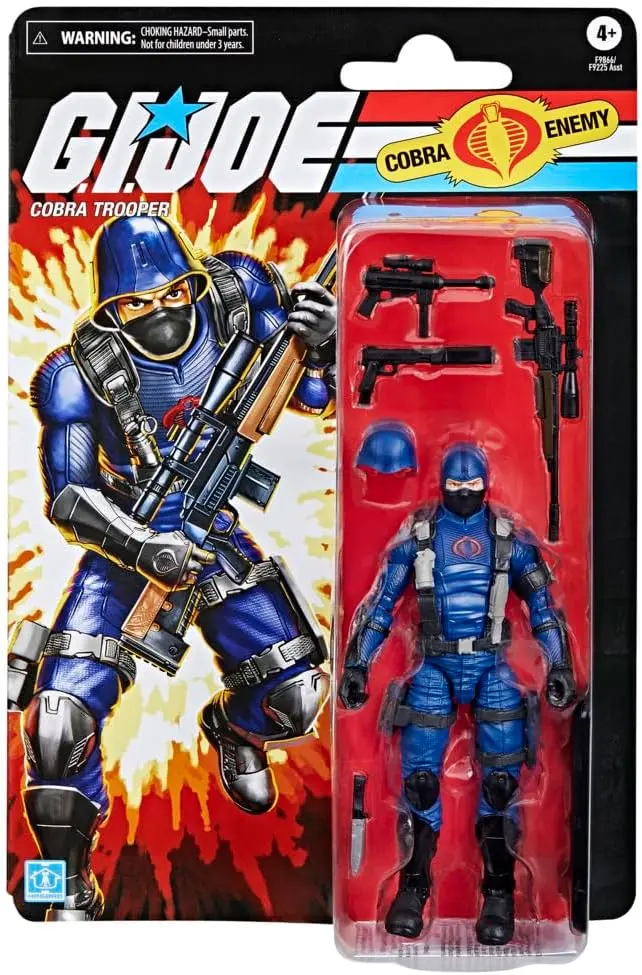Gi Joe Classified Retro Cobra Trooper 6-Inch Figure 1