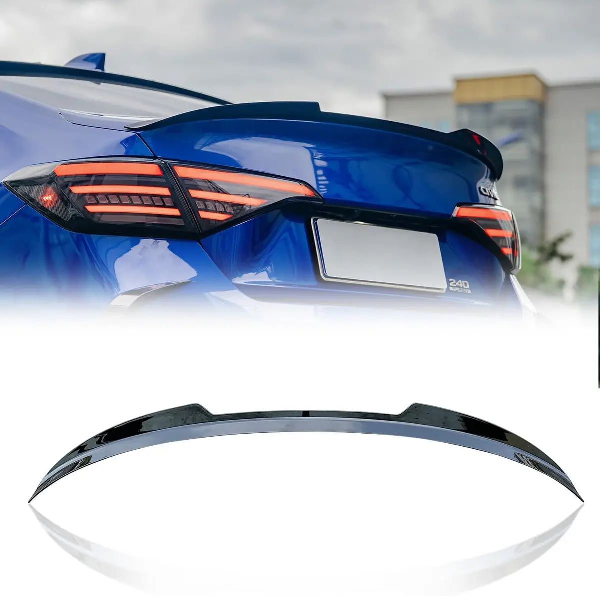 Xprite Jdm Style Rear Trunk Spoiler Wing 1