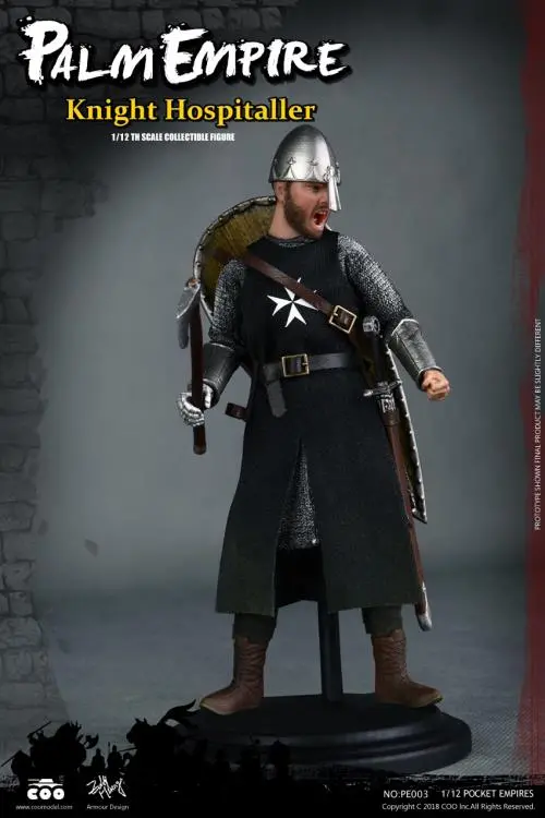 Palm Empire (Hospitaller Knight) 1/12 Scale Figure 1