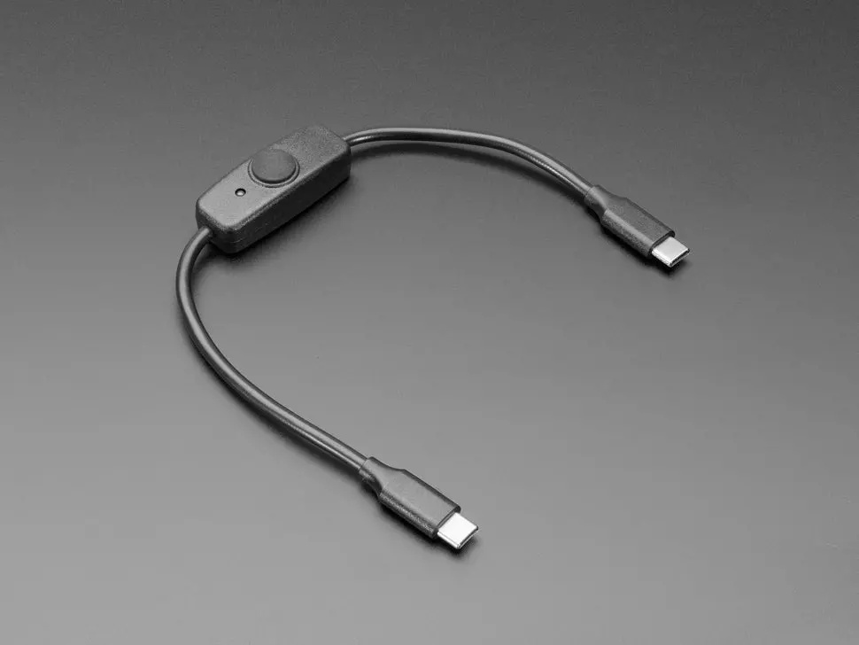 Usb Type C Sync Data Cable With On-Off Switch - 28Cm 1