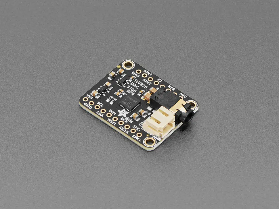Adafruit Tlv320dac3100 I2s Dac With Headphone And Speaker Out 1