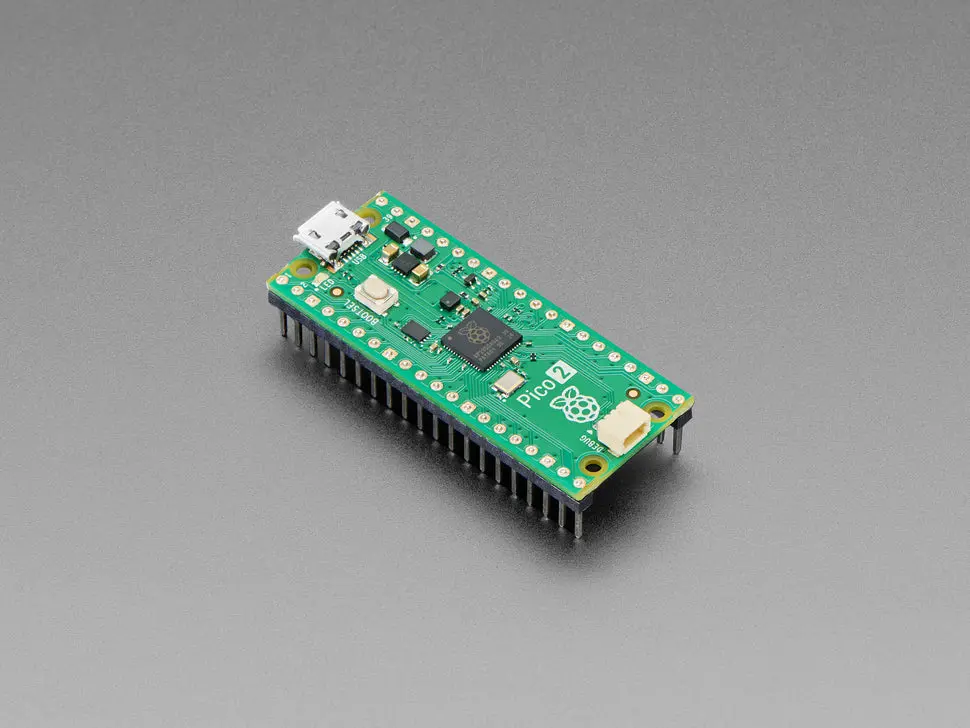 Raspberry Pi Pico 2 With Pre-Soldered Header 1