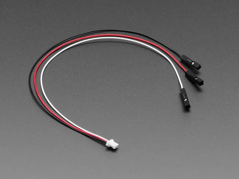 Jst Sh Compatible 1Mm Pitch 3 Pin To Premium Socket Cable - 200Mm Long 1