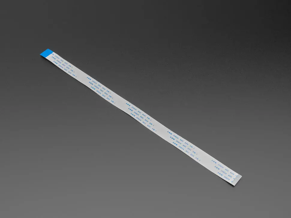 24-Pin 0.5Mm Pitch Fpc Flex A-B (D) Type Cable - 250Mm Long 1