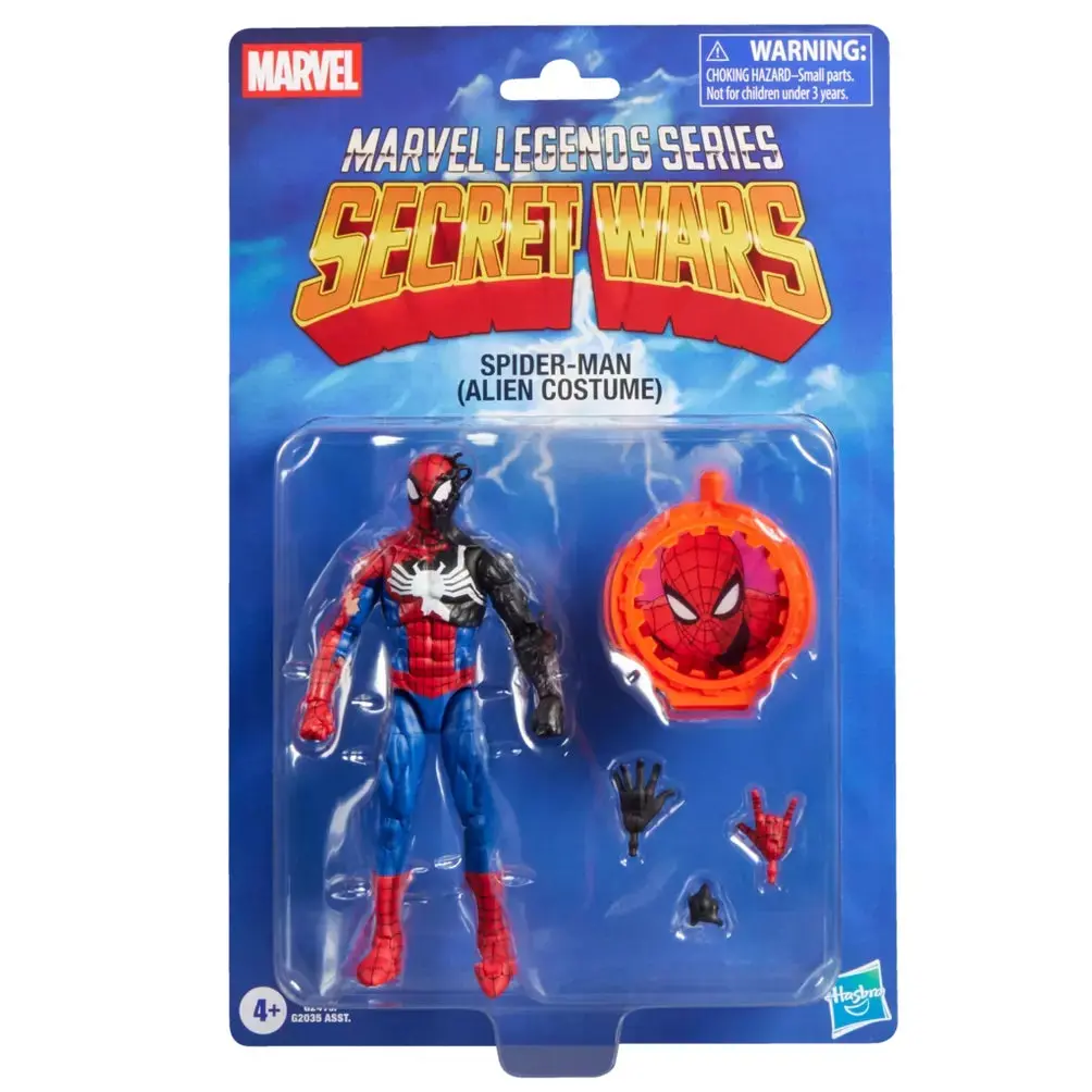 Pre-Order (Deposit) - Marvel Legends Secret Wars Spiderman (Alien Costume) 1