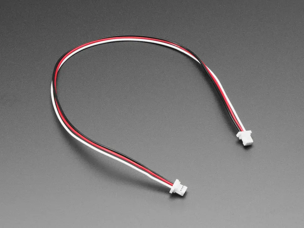 Jst Sh Compatible 1Mm Pitch 3-Pin Plug-Plug Cable - 200Mm Long 1